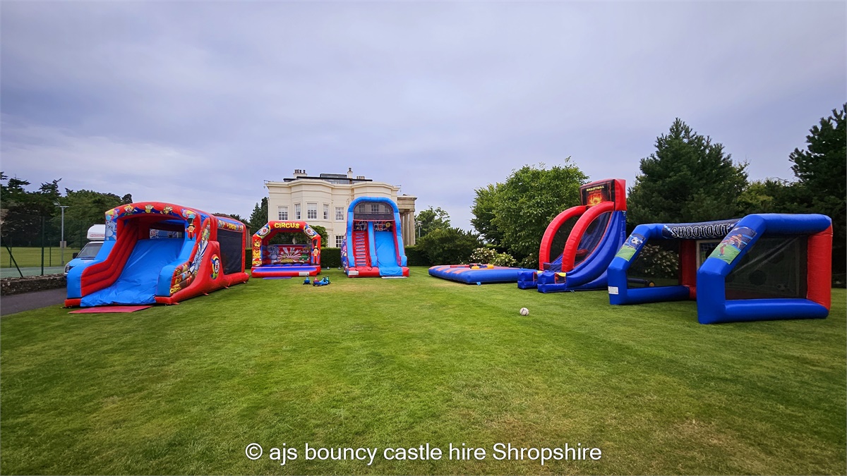Mega Slide Package Deals | Inflatable Event Hire in Shropshire