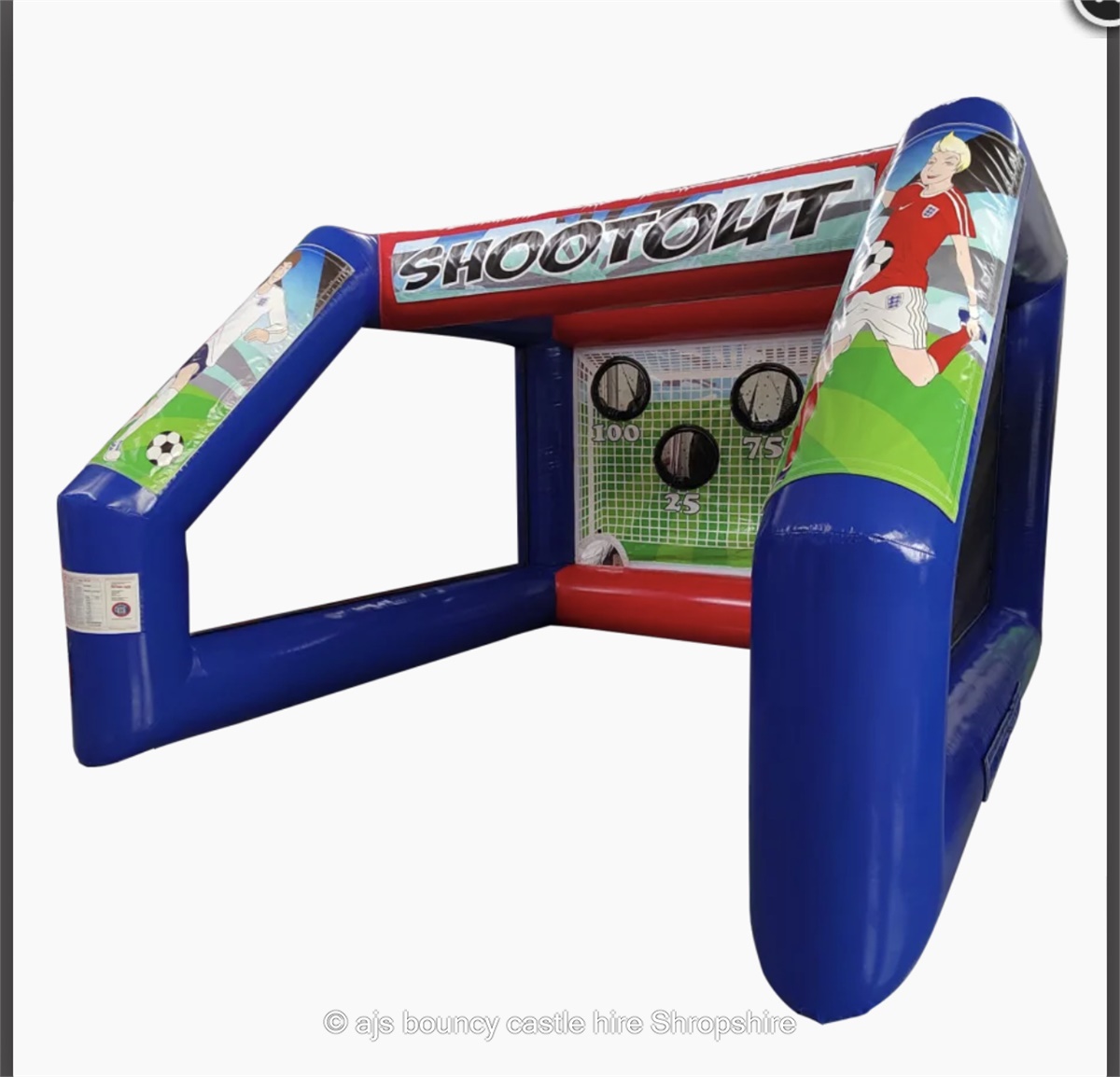 Football Penalty Shootout Inflatable Telford Shrewsbury More