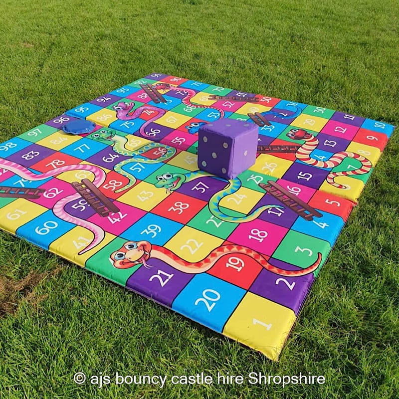 Giant Snakes & Ladders Game Hire Telford Shrewsbury & More