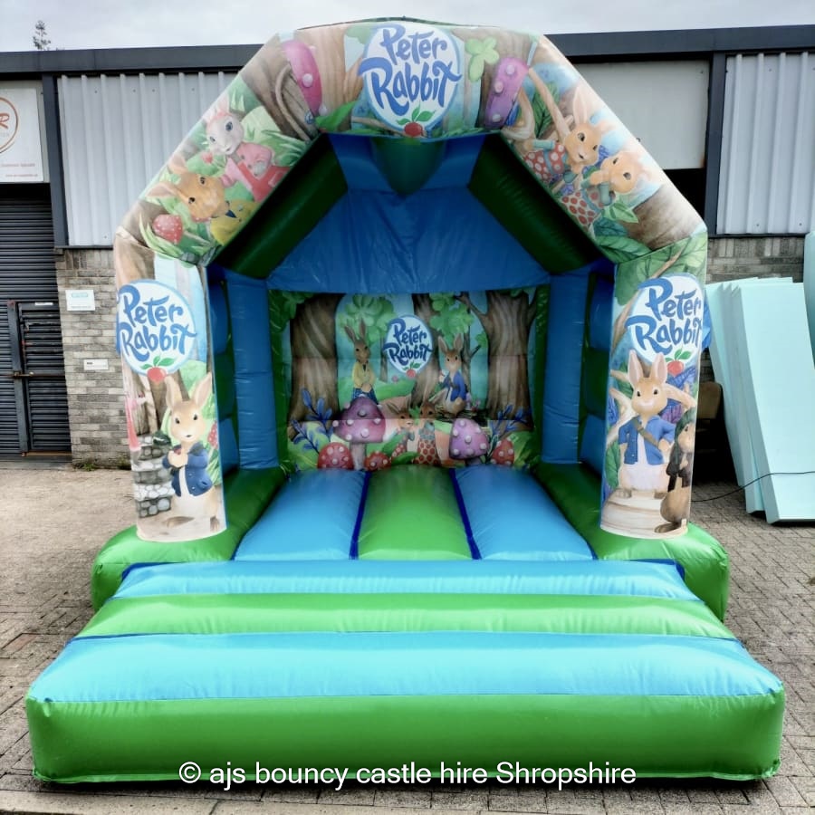 PETER RABBIT BOUNCY CASTLE - hire in Telford, Shrewsbury, Bridgnorth ...