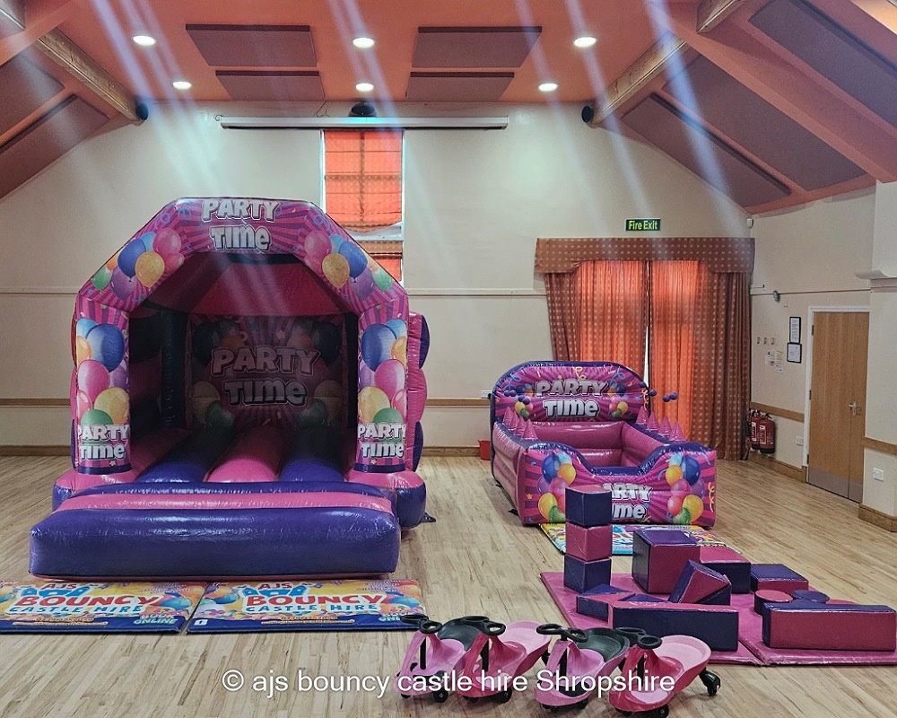 Party-themed Inflatable Event Hire | Shropshire & West Midlands